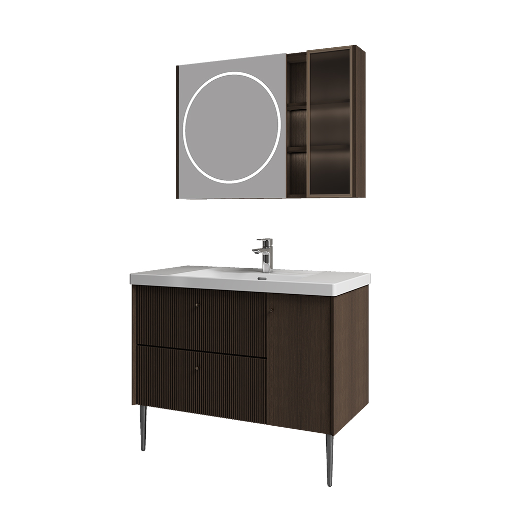 BC6212-100生態(tài)實木浴室柜