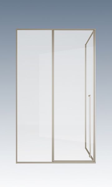 平開(kāi)門淋浴房LLG505F31-非標(biāo)\F型\一活